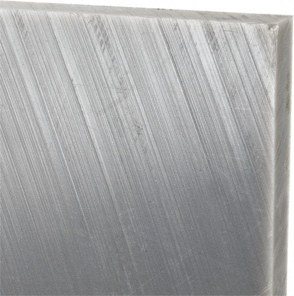 Made in USA - 3/8" Thick x 12" Wide x 1' Long, Polyethylene (UHMW) Sheet - Black, Oil-Filled Grade - USA Tool & Supply