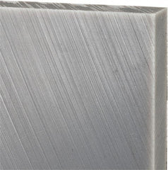 Made in USA - 1/2" Thick x 12" Wide x 1' Long, Polyethylene (UHMW) Sheet - Black, Oil-Filled Grade - USA Tool & Supply