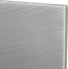Made in USA - 1/4" Thick x 12" Wide x 3' Long, Polyethylene (UHMW) Sheet - Black, Oil-Filled Grade - USA Tool & Supply