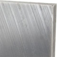Made in USA - 3/8" Thick x 12" Wide x 3' Long, Polyethylene (UHMW) Sheet - Black, Oil-Filled Grade - USA Tool & Supply