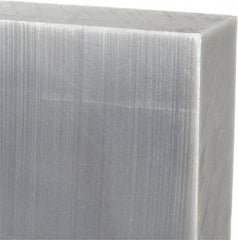 Made in USA - 1" Thick x 24" Wide x 3' Long, Polyethylene (UHMW) Sheet - Black, Oil-Filled Grade - USA Tool & Supply