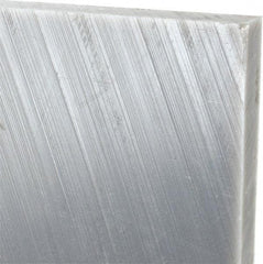 Made in USA - 3/8" Thick x 24" Wide x 4' Long, Polyethylene (UHMW) Sheet - Black, Oil-Filled Grade - USA Tool & Supply