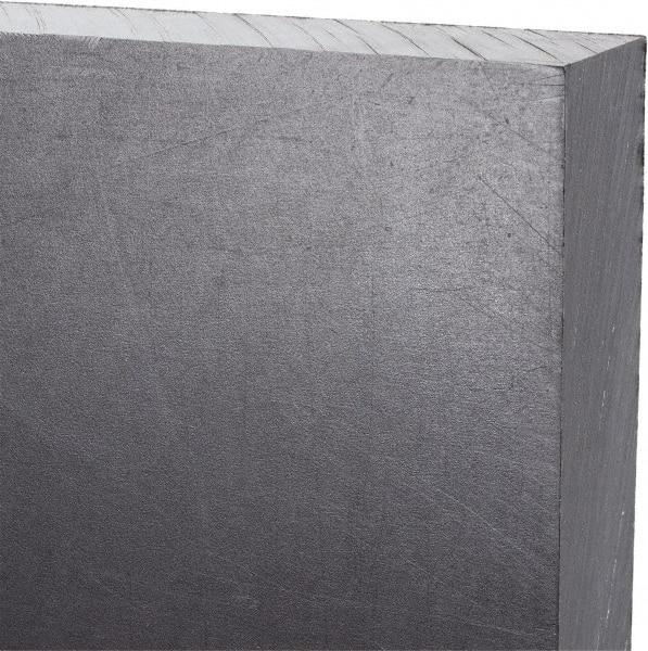 Made in USA - 3/4" Thick x 12" Wide x 3' Long, Polyethylene (UHMW) Sheet - Black, Antistatic Grade - USA Tool & Supply
