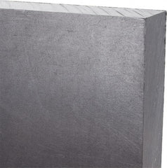 Made in USA - 3/4" Thick x 24" Wide x 4' Long, Polyethylene (UHMW) Sheet - Black, Antistatic Grade - USA Tool & Supply
