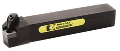Kennametal - DCKN, Left Hand Cut, 15° Lead Angle, 25mm Shank Height x 25mm Shank Width, Negative Rake Indexable Turning Toolholder - 150mm OAL, CN..1204.. Insert Compatibility, Series Kenclamp - USA Tool & Supply