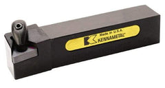 Kennametal - DTJN, Right Hand Cut, 3° Lead Angle, 1" Shank Height x 1" Shank Width, Negative Rake Indexable Turning Toolholder - 6" OAL, TN..43. Insert Compatibility, Series Kenclamp - USA Tool & Supply