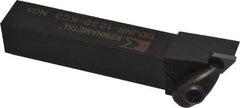 Kennametal - DDJN, Right Hand Cut, 3° Lead Angle, 3/4" Shank Height x 3/4" Shank Width, Negative Rake Indexable Turning Toolholder - 4-1/2" OAL, DN..33. Insert Compatibility, Series Kenclamp - USA Tool & Supply