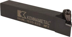 Kennametal - DDJN, Left Hand Cut, 3° Lead Angle, 1" Shank Height x 1" Shank Width, Negative Rake Indexable Turning Toolholder - 6" OAL, DN..33. Insert Compatibility, Series Kenclamp - USA Tool & Supply