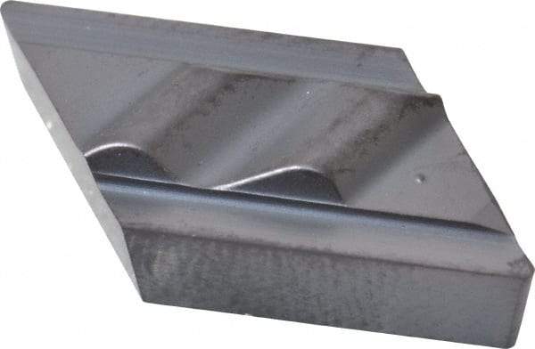 Kennametal - NPL131, KC5010 Grade Carbide Profiling Insert - TiAlN Finish, 55° Incl Angle, Parallelogram, 0.6079" Side Length, 3/16" Thick, 1/64" Corner Radius - USA Tool & Supply