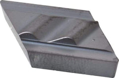 Kennametal - NPL131, KC5010 Grade Carbide Profiling Insert - TiAlN Finish, 55° Incl Angle, Parallelogram, 0.6079" Side Length, 3/16" Thick, 1/64" Corner Radius - USA Tool & Supply