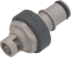 CPC Colder Products - 1/4" Nominal Flow, Male, Nonspill Quick Disconnect Coupling - 120 Max psi, 32 to 160°F, Polypropylene Coupling - USA Tool & Supply