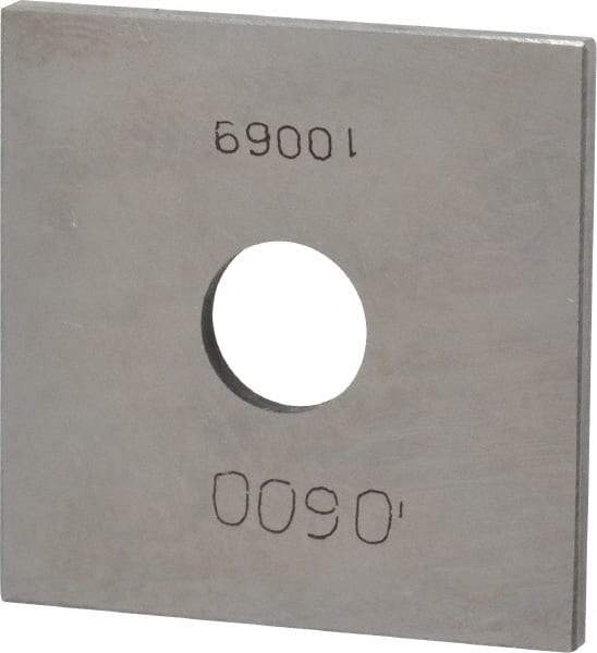 Value Collection - 0.06" Square Steel Gage Block - Accuracy Grade 0 - USA Tool & Supply