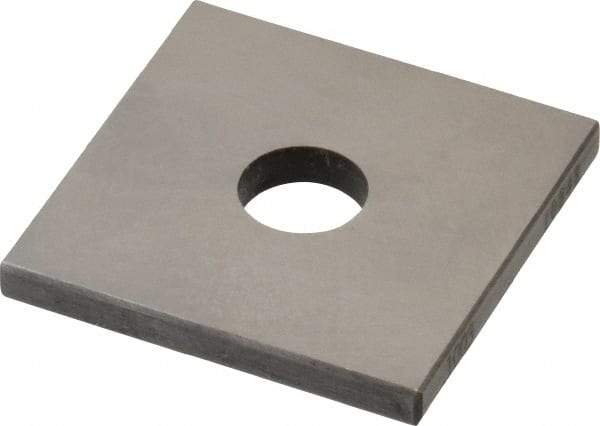 Value Collection - 0.1003" Square Steel Gage Block - Accuracy Grade 0, Includes NIST Traceability Certification - USA Tool & Supply