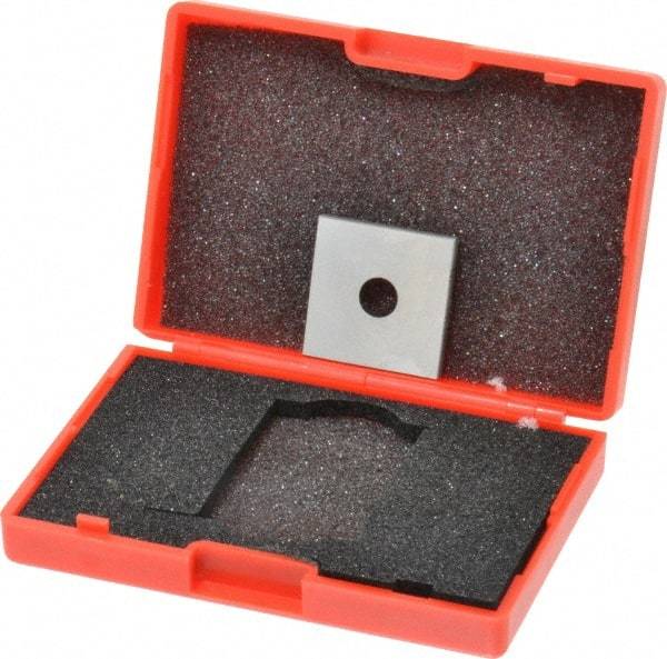 Value Collection - 0.102" Square Steel Gage Block - Accuracy Grade 0, Includes NIST Traceability Certification - USA Tool & Supply