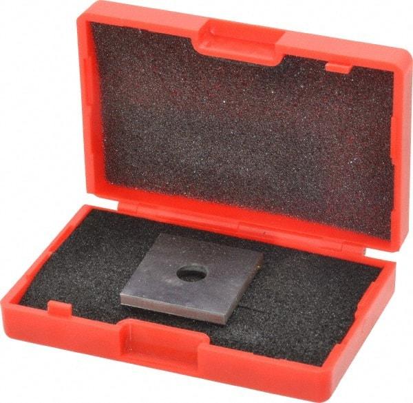 Value Collection - 0.108" Square Steel Gage Block - Accuracy Grade 0, Includes NIST Traceability Certification - USA Tool & Supply