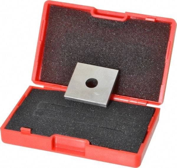 Value Collection - 0.113" Square Steel Gage Block - Accuracy Grade 0, Includes NIST Traceability Certification - USA Tool & Supply