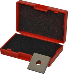 Value Collection - 0.114" Square Steel Gage Block - Accuracy Grade 0, Includes NIST Traceability Certification - USA Tool & Supply