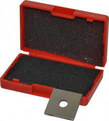 Value Collection - 0.116" Square Steel Gage Block - Accuracy Grade 0, Includes NIST Traceability Certification - USA Tool & Supply