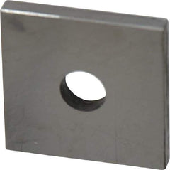 Value Collection - 0.125" Square Steel Gage Block - Accuracy Grade 0, Includes NIST Traceability Certification - USA Tool & Supply