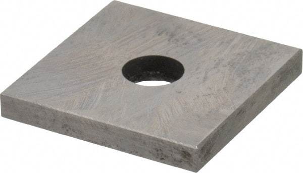 Value Collection - 0.13" Square Steel Gage Block - Accuracy Grade 0, Includes NIST Traceability Certification - USA Tool & Supply