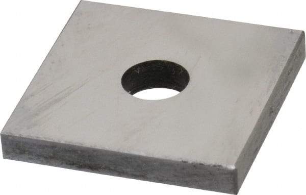 Value Collection - 0.137" Square Steel Gage Block - Accuracy Grade 0, Includes NIST Traceability Certification - USA Tool & Supply