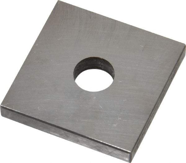 Value Collection - 0.138" Square Steel Gage Block - Accuracy Grade 0, Includes NIST Traceability Certification - USA Tool & Supply