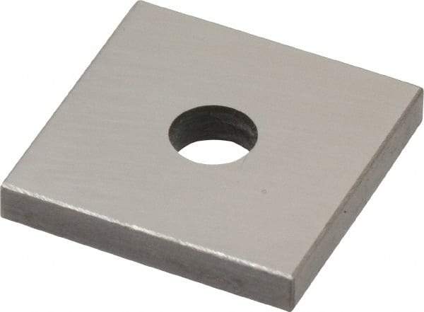 Value Collection - 0.141" Square Steel Gage Block - Accuracy Grade 0, Includes NIST Traceability Certification - USA Tool & Supply