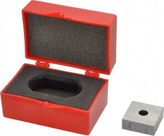 Value Collection - 0.35" Square Steel Gage Block - Accuracy Grade 0, Includes NIST Traceability Certification - USA Tool & Supply