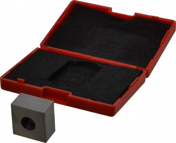 Value Collection - 0.55" Square Steel Gage Block - Accuracy Grade 0, Includes NIST Traceability Certification - USA Tool & Supply