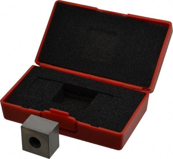 Value Collection - 0.65" Square Steel Gage Block - Accuracy Grade 0, Includes NIST Traceability Certification - USA Tool & Supply