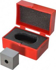 Value Collection - 0.7" Square Steel Gage Block - Accuracy Grade 0, Includes NIST Traceability Certification - USA Tool & Supply