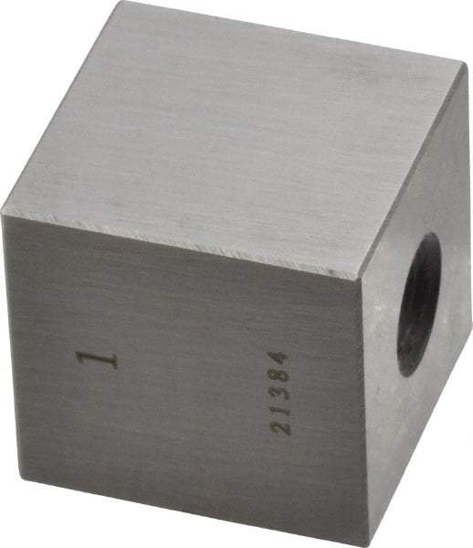 Value Collection - 1" Square Steel Gage Block - Accuracy Grade 0, Includes NIST Traceability Certification - USA Tool & Supply