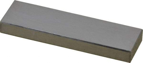 Value Collection - 0.125" Rectangular Steel Gage Block - Accuracy Grade 0, Includes NIST Traceability Certification - USA Tool & Supply