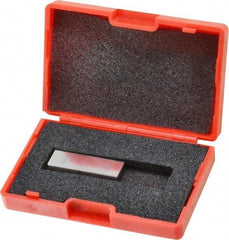 Value Collection - 0.14" Rectangular Steel Gage Block - Accuracy Grade 0, Includes NIST Traceability Certification - USA Tool & Supply