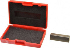 Value Collection - 0.4" Rectangular Steel Gage Block - Accuracy Grade 0, Includes NIST Traceability Certification - USA Tool & Supply