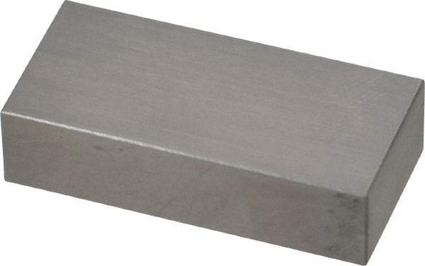 Value Collection - 0.65" Rectangular Steel Gage Block - Accuracy Grade 0, Includes NIST Traceability Certification - USA Tool & Supply