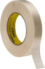 3M - 1" x 60 Yd Clear Rubber Adhesive Packaging Tape - Polypropylene Film Backing, 7.7 mil Thick, 270 Lb Tensile Strength, Series 880 - USA Tool & Supply