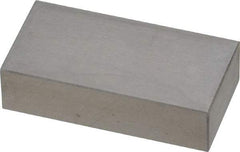 Value Collection - 0.7" Rectangular Steel Gage Block - Accuracy Grade 0, Includes NIST Traceability Certification - USA Tool & Supply