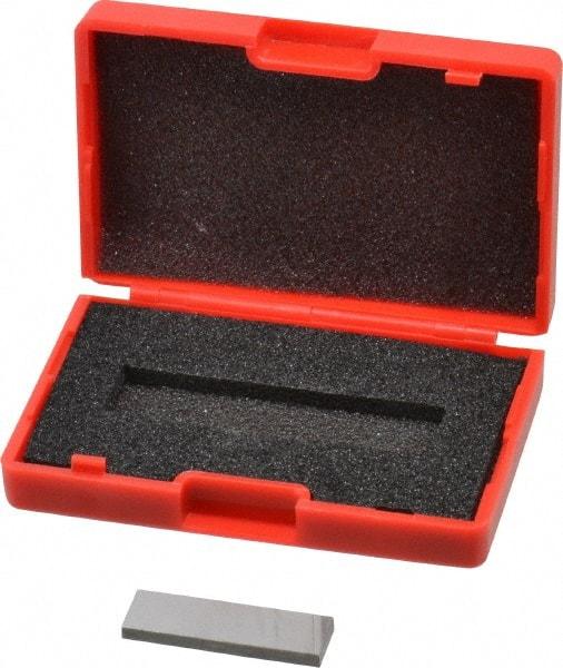 Value Collection - 0.1" Rectangular Steel Gage Block - Accuracy Grade AS-1, Includes NIST Traceability Certification - USA Tool & Supply