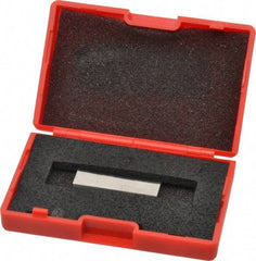 Value Collection - 0.109" Rectangular Steel Gage Block - Accuracy Grade AS-1, Includes NIST Traceability Certification - USA Tool & Supply