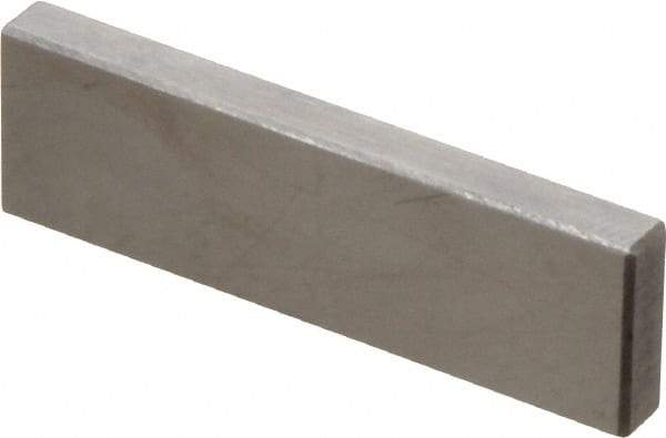 Value Collection - 0.116" Rectangular Steel Gage Block - Accuracy Grade AS-1, Includes NIST Traceability Certification - USA Tool & Supply