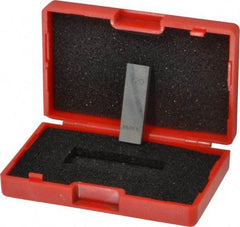 Value Collection - 0.12" Rectangular Steel Gage Block - Accuracy Grade AS-1, Includes NIST Traceability Certification - USA Tool & Supply