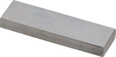 Value Collection - 0.132" Rectangular Steel Gage Block - Accuracy Grade AS-1, Includes NIST Traceability Certification - USA Tool & Supply