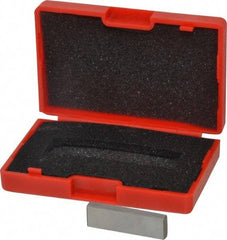 Value Collection - 0.146" Rectangular Steel Gage Block - Accuracy Grade AS-1, Includes NIST Traceability Certification - USA Tool & Supply