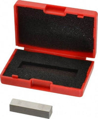 Value Collection - 0.3" Rectangular Steel Gage Block - Accuracy Grade AS-1, Includes NIST Traceability Certification - USA Tool & Supply