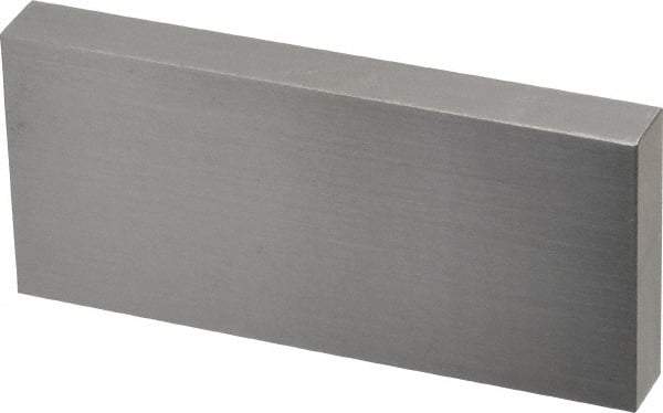 Value Collection - 3" Rectangular Steel Gage Block - Accuracy Grade AS-1, Includes NIST Traceability Certification - USA Tool & Supply