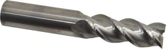Niagara Cutter - 1", 2-5/8" LOC, 1" Shank Diam, 6" OAL, 3 Flute, Solid Carbide Square End Mill - Single End, Uncoated, Spiral Flute, 45° Helix, Centercutting, Right Hand Cut, Right Hand Flute - USA Tool & Supply