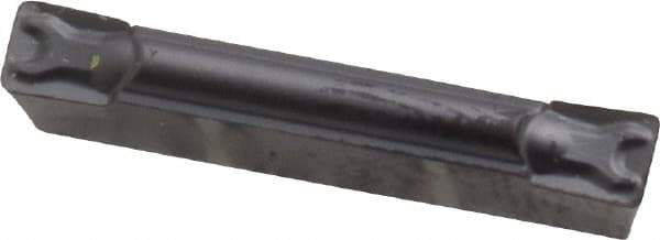 Kennametal - 305G GMN Grade KC5010, 3.05mm Cutting Width Carbide Grooving Insert - 3.5mm Max Depth of Cut, Neutral, 0.4mm Corner Radius, TiAlN Finish - USA Tool & Supply