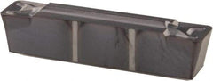 Kennametal - 0505M0G GMN Grade KC5010, 5.05mm Cutting Width Carbide Grooving Insert - 4.2mm Max Depth of Cut, Neutral, 0.8mm Corner Radius, TiAlN Finish - USA Tool & Supply