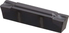 Kennametal - 405G GMP Grade KC5010, 4.05mm Cutting Width Carbide Grooving Insert - 3.5mm Max Depth of Cut, Neutral, 0.4mm Corner Radius, TiAlN Finish - USA Tool & Supply